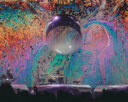 BIG unveils immersive stage design with inflatable sphere for whomadewho's global tour