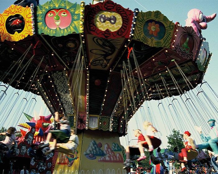 reviving luna luna: world's first amusement park with works by haring & basquiat lands in LA