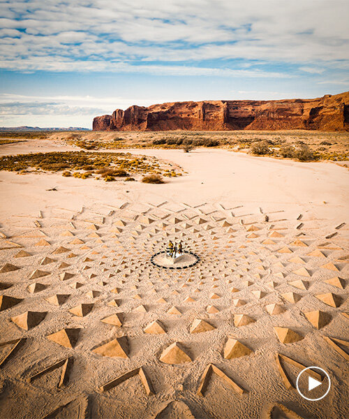 first look: owen brown's music video unveils one of the biggest land art pieces in arizona
