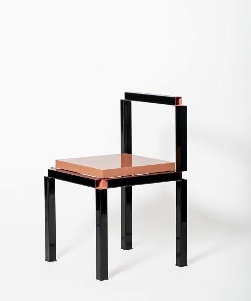 seemingly fragile zero thickness chair is crafted from robust steel welding and joinery
